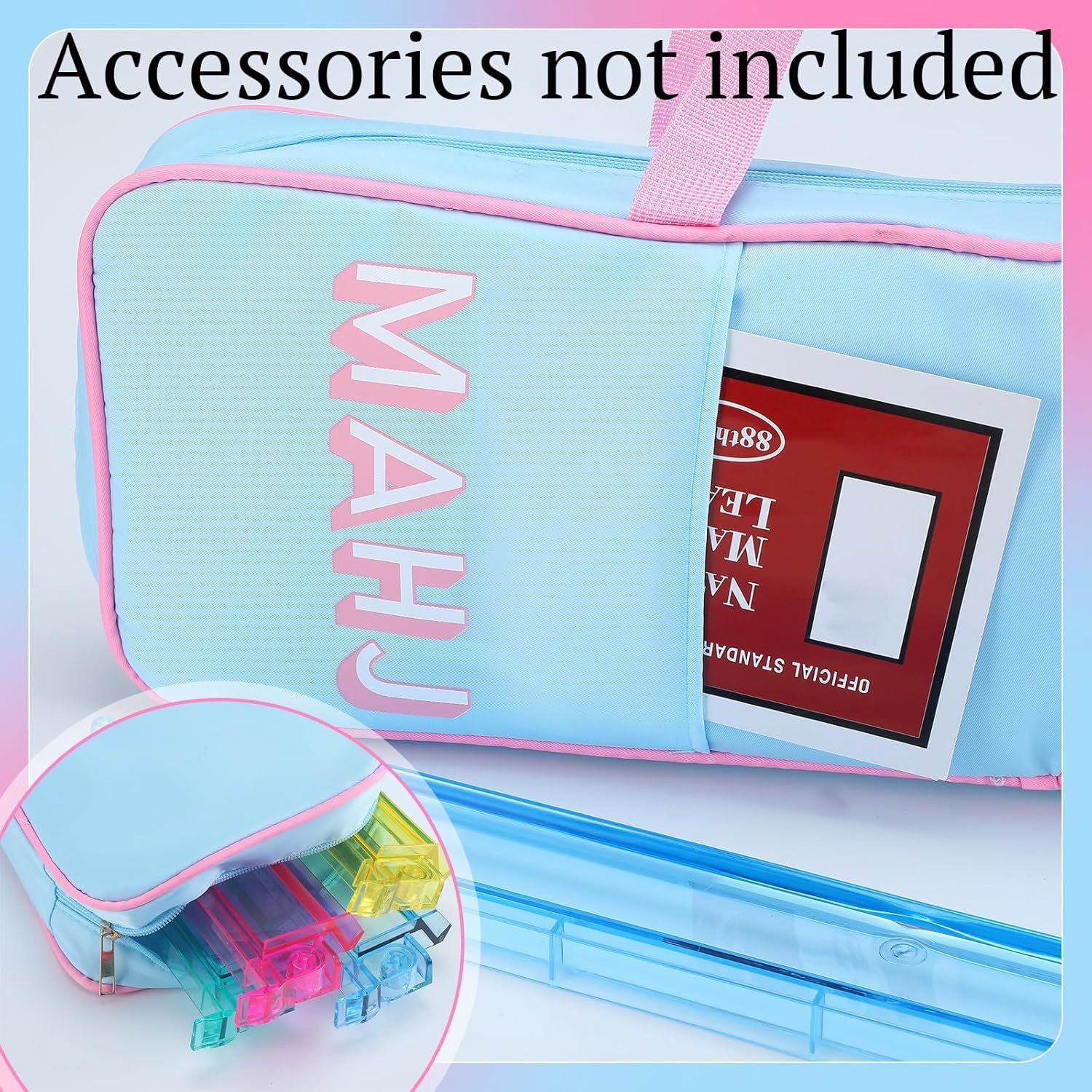 Mahjong Tile Storage Bag (5)