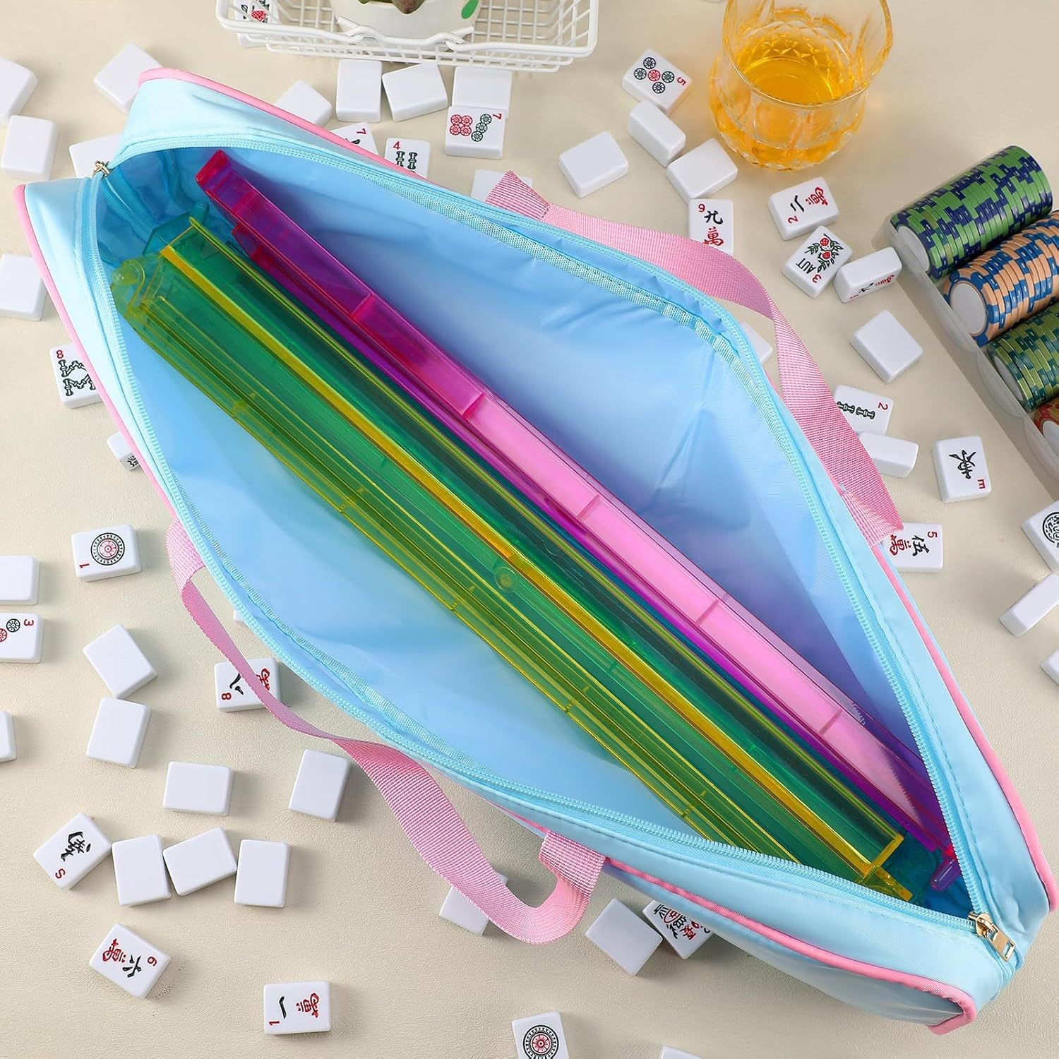 Mahjong Tile Storage Bag (6)