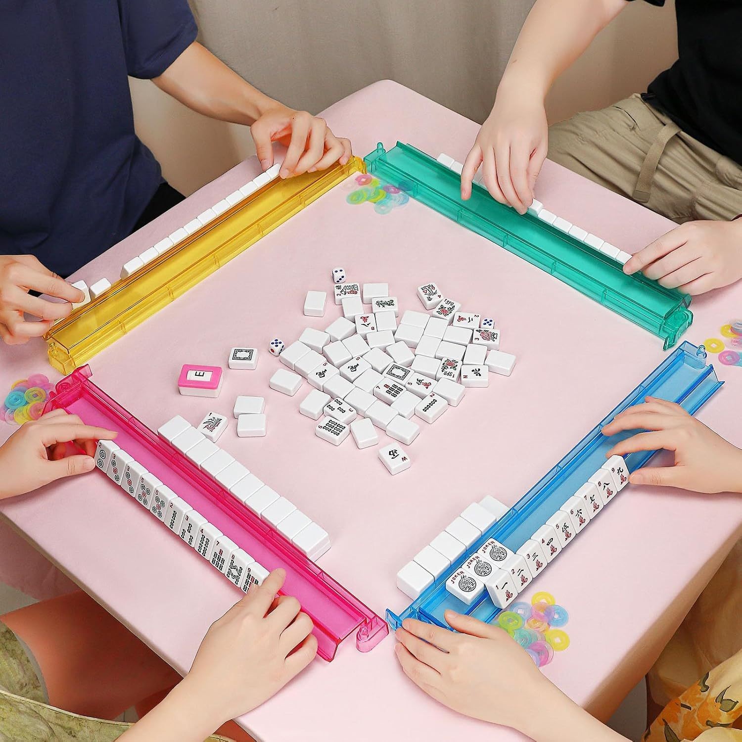 How to Set Up Mahjong Tiles