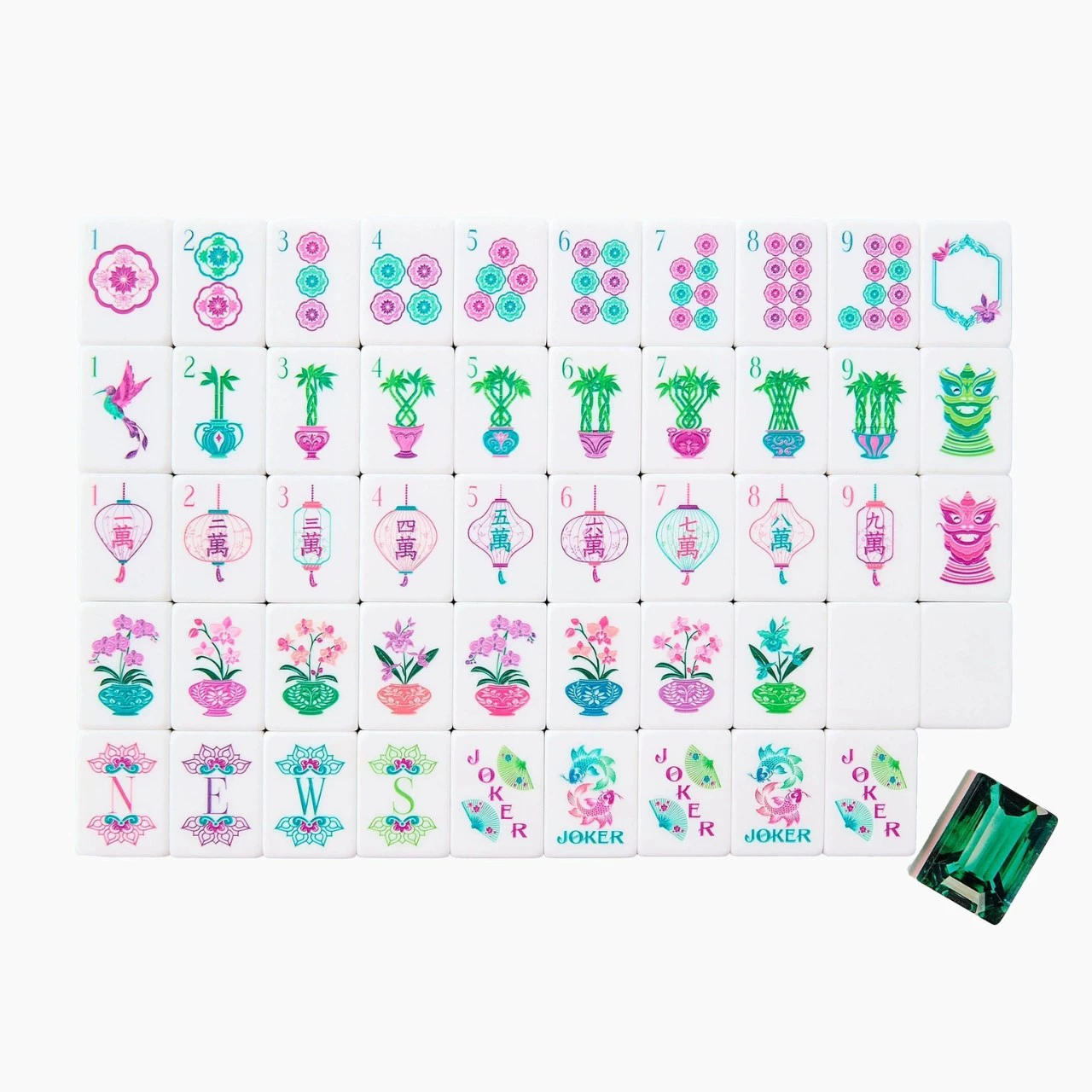 mahjong tiles set 63001 (1)