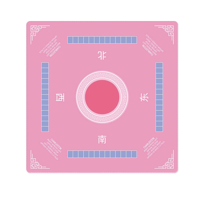 mahjong mat pink