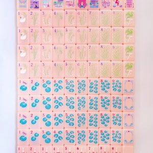 pink mahjong tiles 2