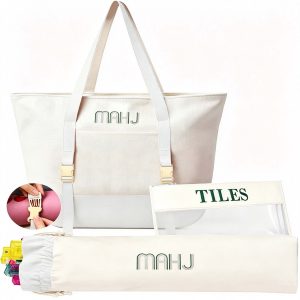 3 Pcs/Set Canvas American Mahjong Bag - Image 9