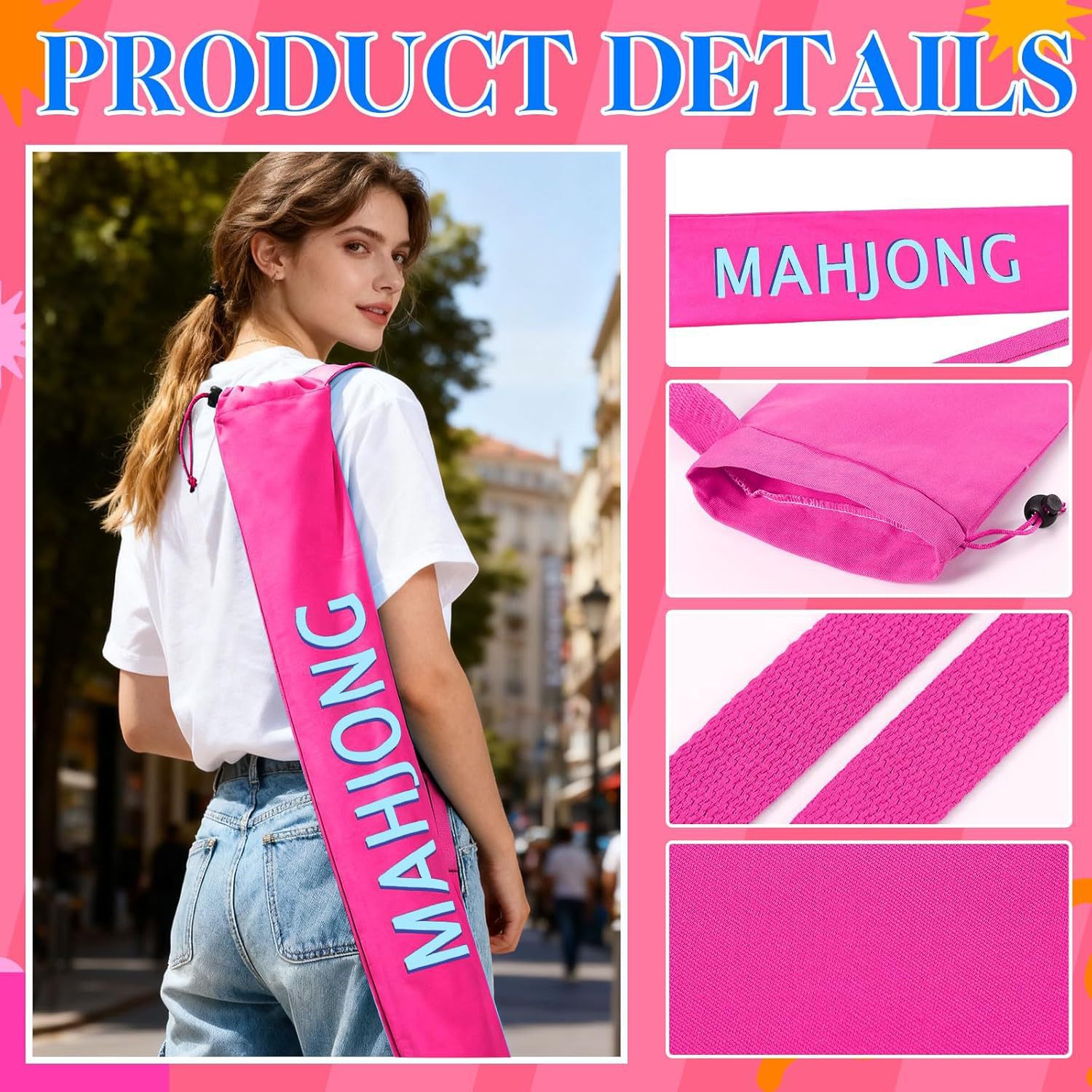 mahjong mat Storage Carrying Bag (1)