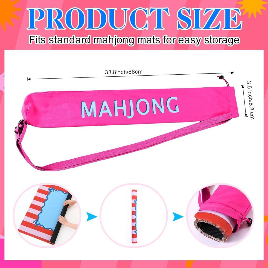mahjong mat Storage Carrying Bag (12)