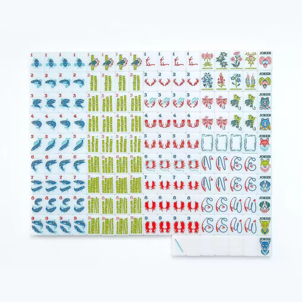 mahjong tile set 070302 (2)