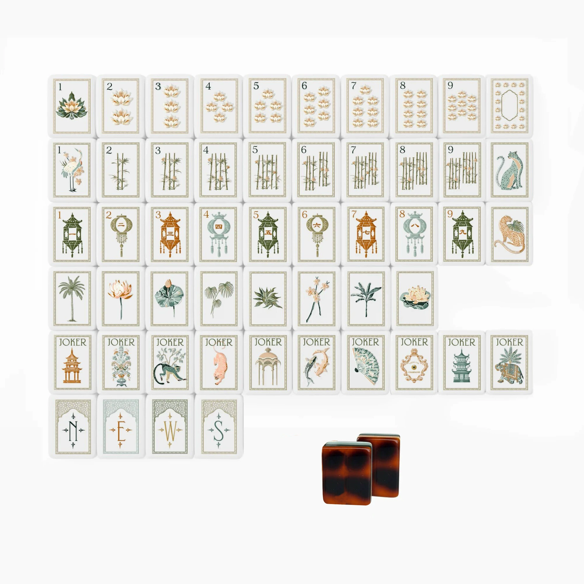 mahjong tiles set 0701 (2)