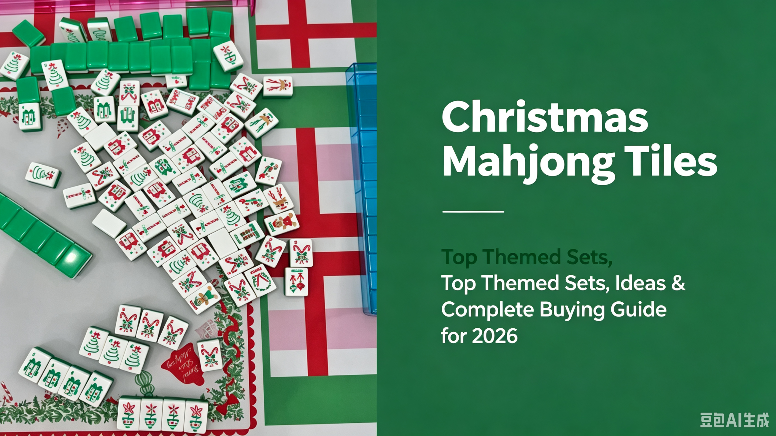 Christmas Mahjong Tiles: Top Themed Sets, Ideas & Complete Buying Guide for 2026