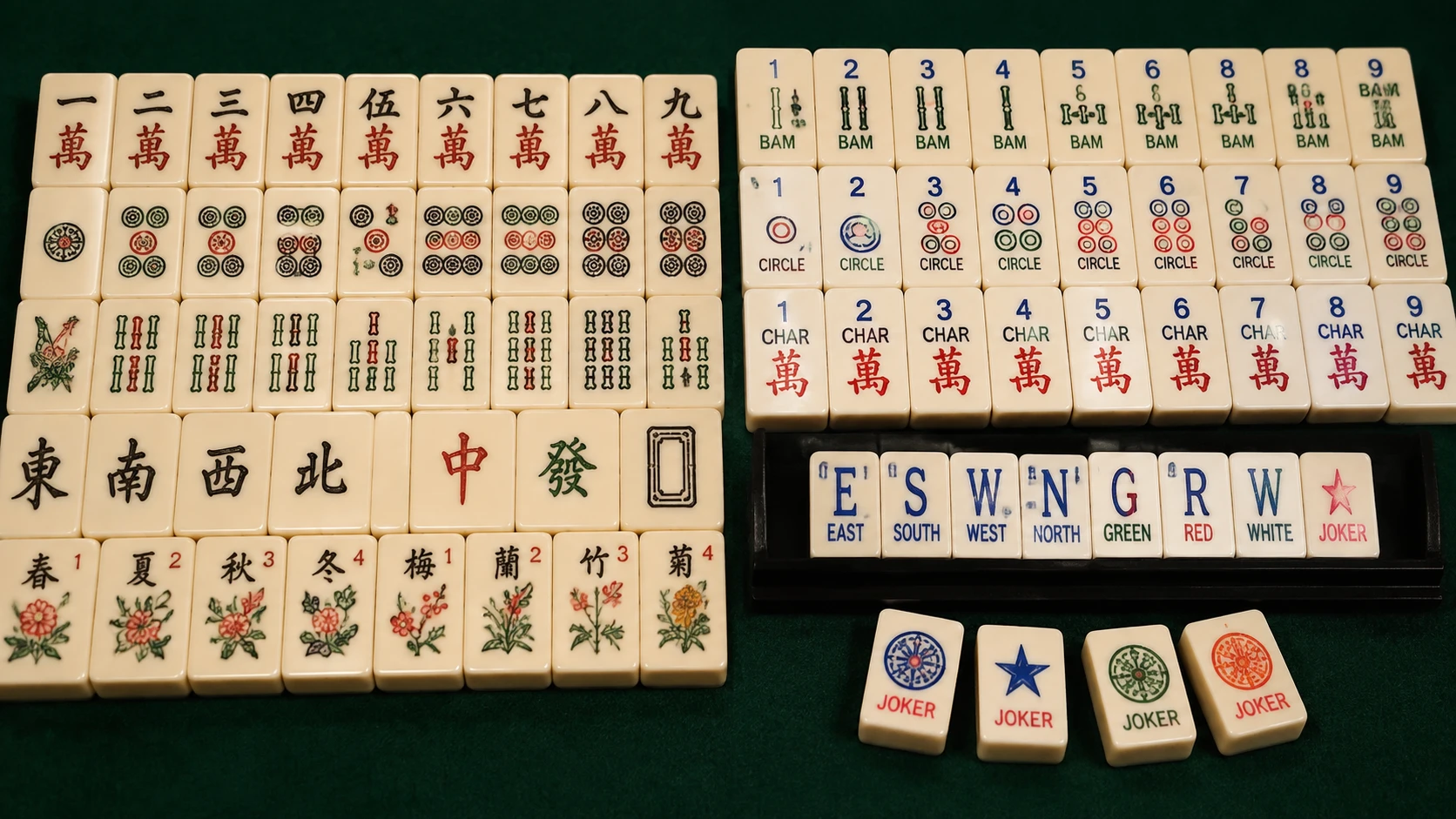 American Mahjong vs Chinese Mahjong: Key Differences, Rules & Which to Choose